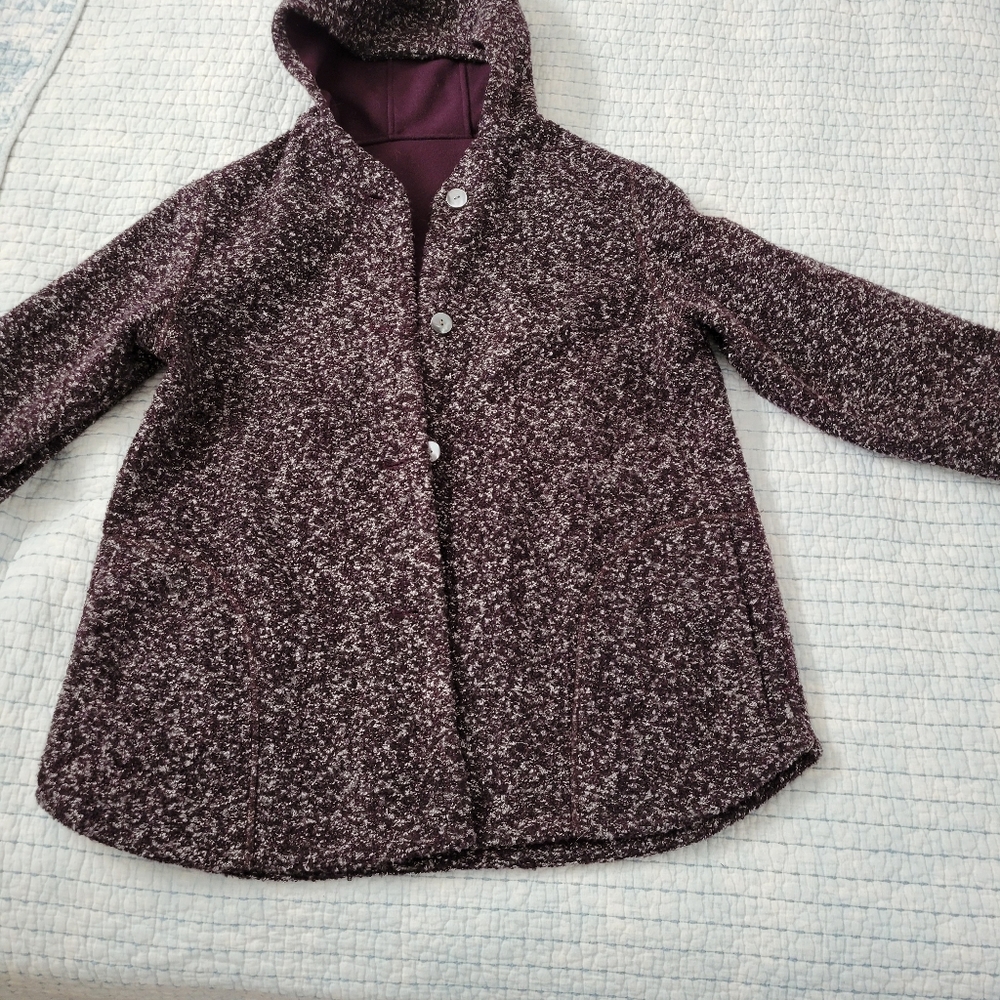 J. Jill reversible coat in EUC